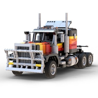 MOC-138757 Tech Semi-trailer Truck Transport Vehicle Model 1608 Pcs