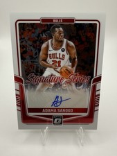 2024-25 Donruss Optic - Adama Sanogo - Signature Series  Autograph