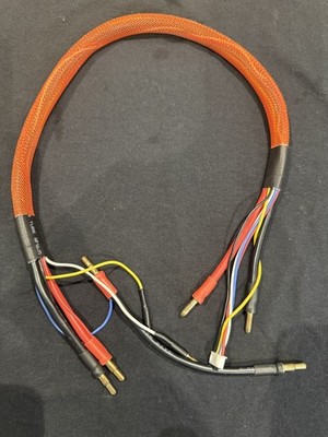 Monkey King RC LiPoLadekabel 2 x 2S / 1 x 4S - 4mm / 5mm Stecker