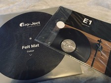 Pro - Ject E1 Turntable Plug & Play. Excellent Condition.