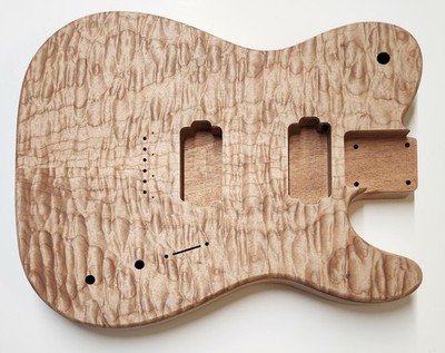 Custom Telecaster Body Semi-hollow Backroute F Hole Optional