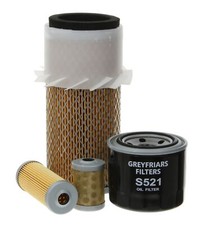 500 Hour Filter Service Kit for Yanmar B 25 V Mini Excavator 