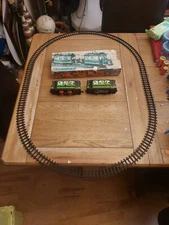 Vintage 1970s Boxed East Germany Trambino Wind Up Tram Toy Set No.2126 PLS READ