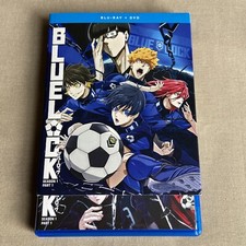 Blue Lock: Season 1 Part One Blu-ray  DVD 2022 W/ Slipcover Eps 1-12 Soccer 