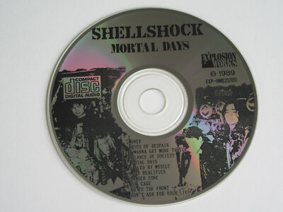 シェルショック　モータルデイズ　レコード Shellshock - Mortal Days LP 1989 Japanese thrash heavy metal