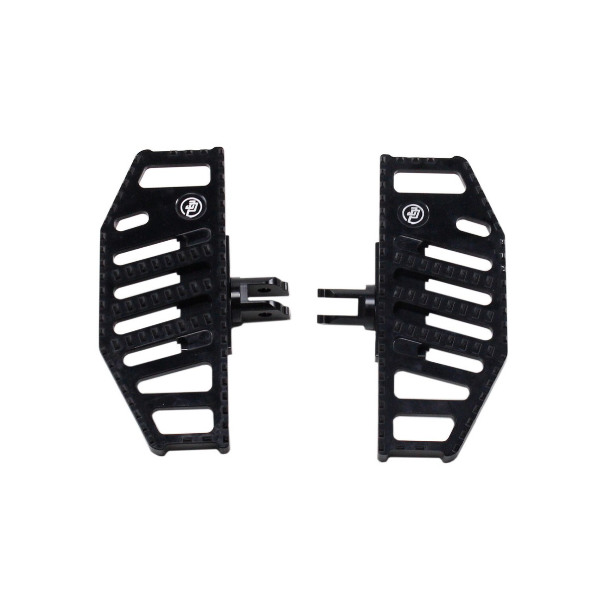 Black Mini Rider's Footboard for Harley Low Rider Street Bob