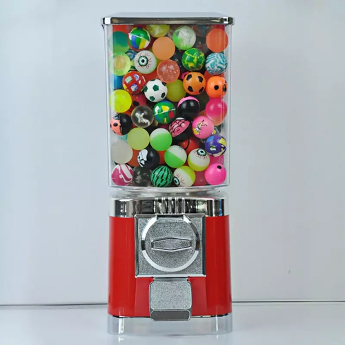 $2 Coin Toy Vending Machine Dispenser W/ Keys Bouncy Ball Capsule Toy Selling - Picture 12 of 14