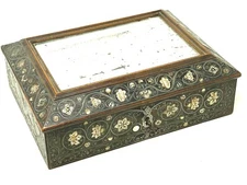 Marquetry Box, Late 17th Century Probably From SPA Belgium 17th