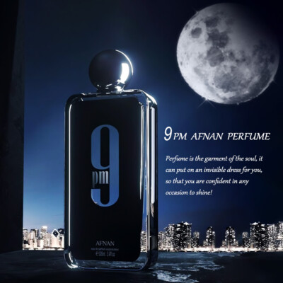Afnan 9PM Original High Quality 3.4oz Eau de Toilette for Men Brand New with Box