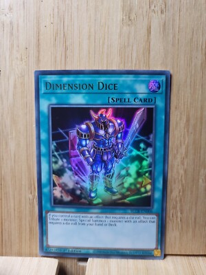 Yu-Gi-Oh! 🏆Dimension Dice - 1st Edition🏆ULTRA RARE Card | eBay