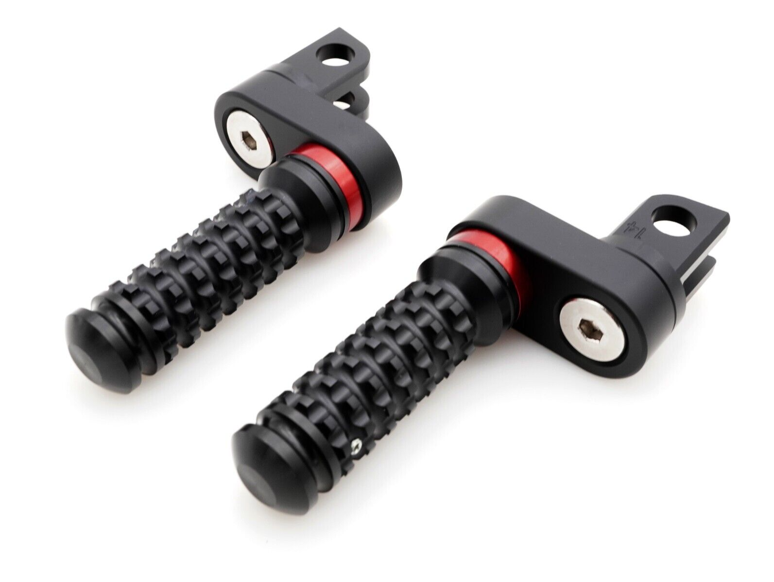 BikeTek Adjustable Foot Pegs To Fit Suzuki SV650 1000 GSXR1000 TL1000R