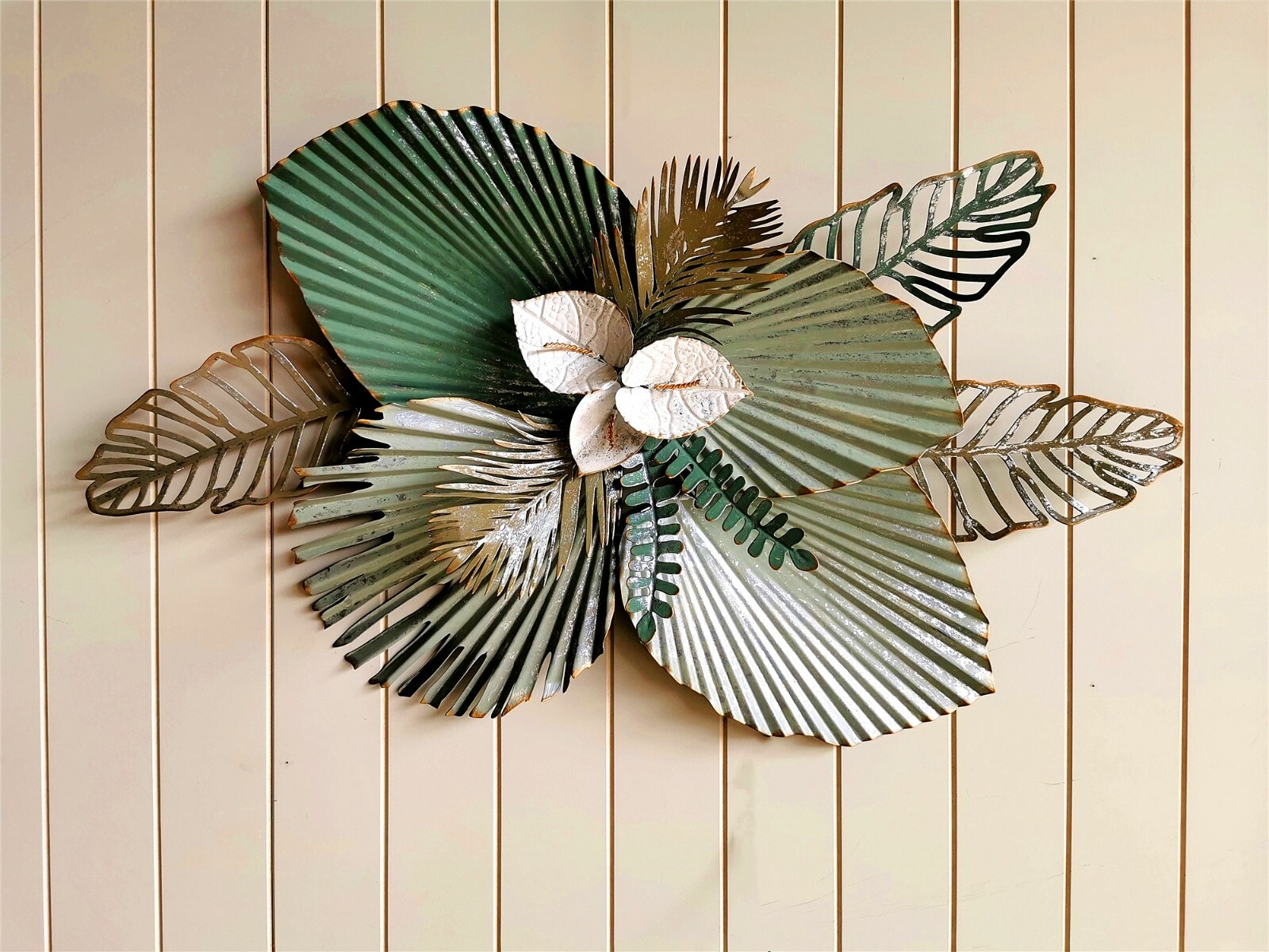 Huge Metal Wall Art Circles Hanging Sculpture Home Decor Indoor/Outdoor