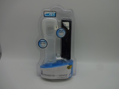 Madcatz Black Remote With Avec Grips White Case Wii Motion Plus (YJ