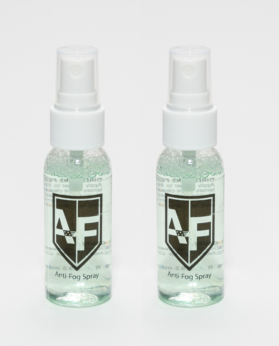 Anti-Fog Spray For Glasses, Goggles & Face Shields – Safe On AR Coatings, USA Made