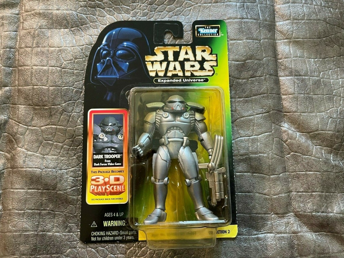 1998 MOC Star Wars Expanded Universe Dark Trooper action figure