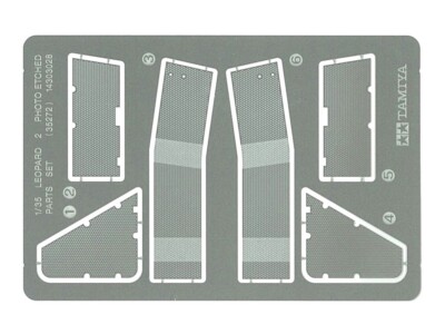 Tamiya 1/35 SCALE LEOPARD 2 A5/A6 PHOTO-ETCHED PARTS SET Miniature Series 35272