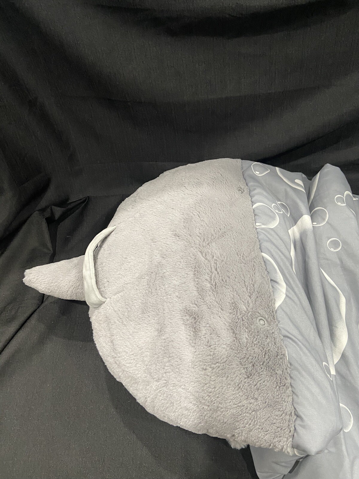HAPPY NAPPERS GRAY SHARK SLEEPING BAG Size | Grelly USA
