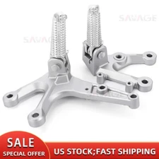 Front Footrest Foot Pedal Foot Pegs Mount Bracket For YAMAHA MT-03 MT-25 YZF R3