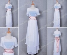 Titanic Cosplay Costume Tailed Dress Halloween Party Beautiful Uniform Cute
