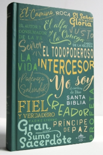 Reina Valera Re Biblia RVR 1960 letra grande tamaño manual, c (Copertina rigida)
