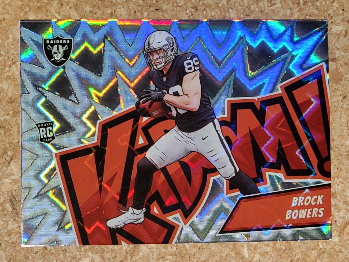 Brock Bowers 2024 Panini Absolute SSP Rookie Kaboom #11 Raiders SP 