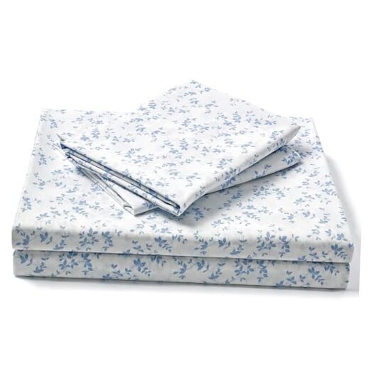 Floral Bed Sheets - Ultra Soft Sheets Set - Brushed California King 14 - Lille-image