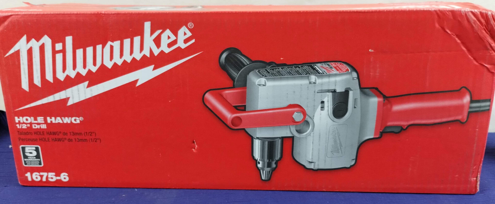 Milwaukee 1675-6 1/2 inch Hole Hawg 