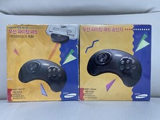 SAMSUNG Super Aladdinboy 2 MD Genesis Wireless Controllers pads Korean New Set