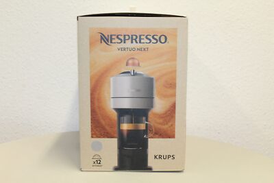 Krups Nespresso Vertuo Next XN910B 1500W Kapselmaschine Hellgrau