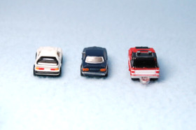 Micro Machines Lot of 3 - Mercedes, Mustang and Blazer