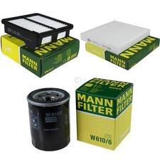 MANN-FILTER Inspektionspaket für Honda Jazz III 1.2 1.3i 1.5i-VTEC City