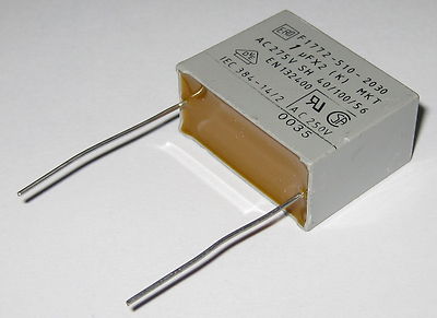 ARCOTRONICS,CONDENSATORE POLIESTERE,1uF 250V - Foto 2