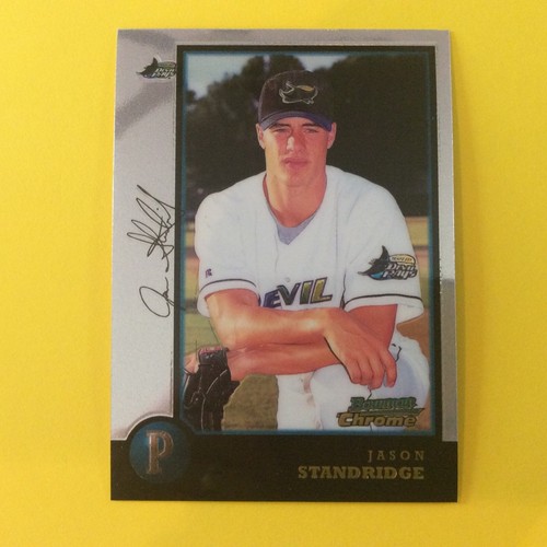 1998 Bowman Chrome #219 Jason Standridge Tampa Bay Devil Rays - Bild 1 von 2
