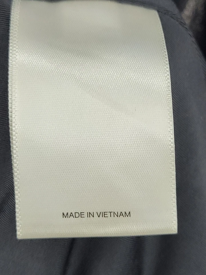 Express Top Womens Medium Gray Metallic Mock Wrap Ruched Stretch Party Holiday - Image 4 of 4