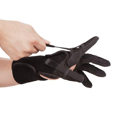 NEOFECT Extender Plus Large Left, Hand Brace for Stroke Patients Therapy Rehab