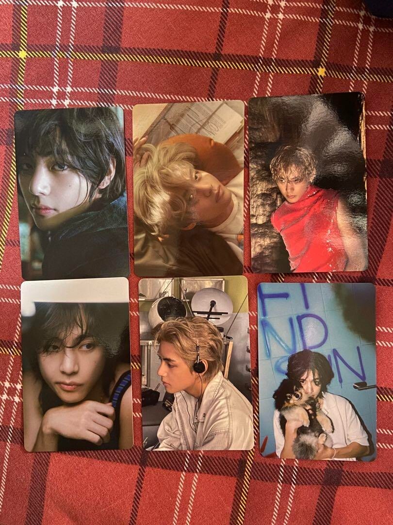 BTS V Taehyung Layover JPFC Universal music Lucky Draw Photocard