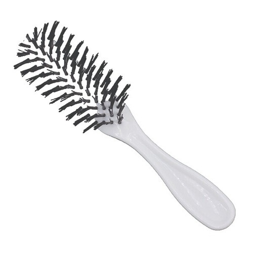 Mkono Macrame Makeup Brush Holder - Boho Woven Basket With Plush Lining, Ivory