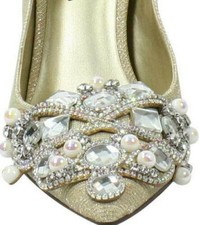 J. Renee Keitha-JJ Dance Glitt Gold Women's Size12 MSRP 99