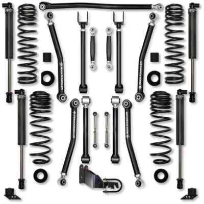 Rock Krawler JL35AXMNL-4XES1 4XE 3.5 In Adventure X No-Limits Lift Kit - Stage 1