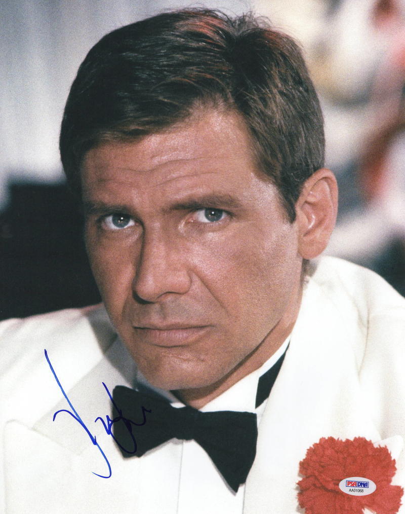 HARRISON FORD SIGNED 11X14 PHOTO INDIANA JONES AUTOGRAPH PROOF PSA/DNA LOA A