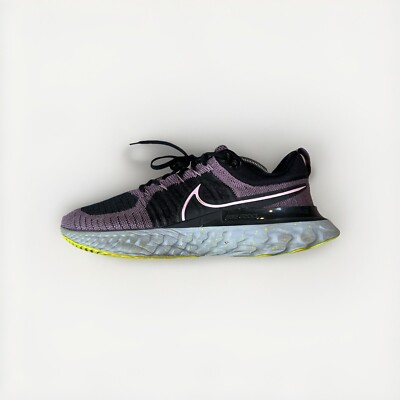 AMPUTEE LEFT ONLY WOMEN S REACT INFINITY RUN FK 2 RUNNING SNEAKERS PURPLE BLACK