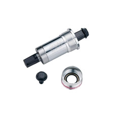 Neco Bottom Bracket 68mm BSA Thread with 122.5mm Square JIS - Aluminum