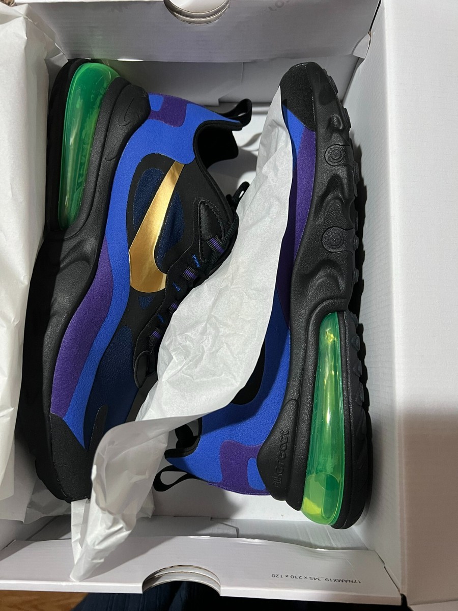 Men's Brand New Nike Air Max 270 React 'Heavy Metal' Fashion Sneaker[AO4971  005]