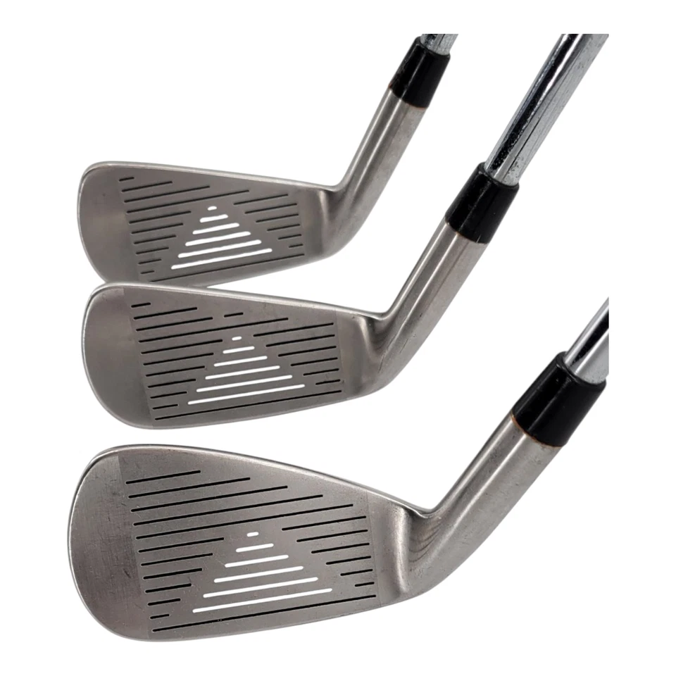 Nicklaus AirMax Low Profile Iron Set 4 5 8 Iron Set Steel Shaft Chamois Grip - Image 3 of 4