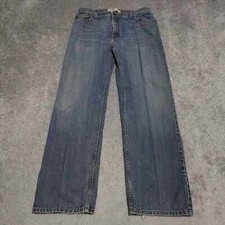 Levi's 559 Relaxed Straight Jeans Men's Size W36 L34 Blue Denim Workwear Casual