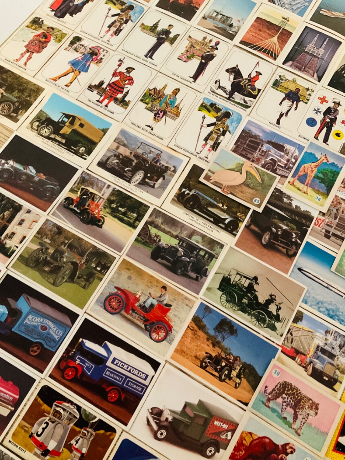 BULK TRADING CARDS x 407, TEXTA,WEETBIX,SCANLENS,SANITARIUM,NABISCO