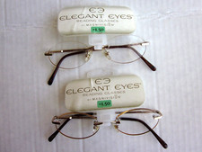 CLOSEOUT  Magnivision Elegant Eyes Reading Glasses 'CT0109' - 1.50 - 2 Pairs