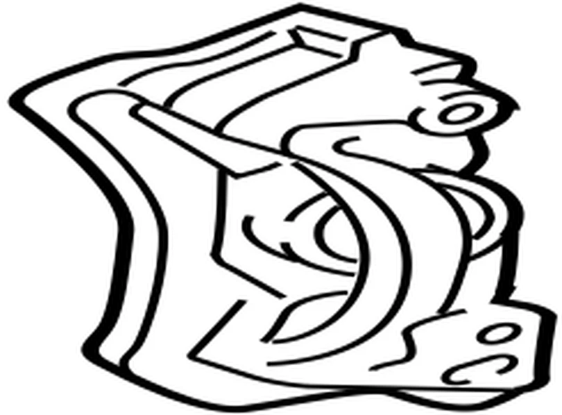 47722-60020 Toyota Mounting, rear disc brake cylinder, lh 4772260020, New Genuin - Image 3 of 3