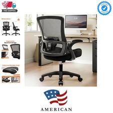 Office Desk Gaming Chair Computer High Back Mesh Seat with Rolling Wheels Erg...