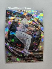 2020 Panini Select Premier Cracked Ice Prizm SSP /25 Adrian Morejon #128 AA72